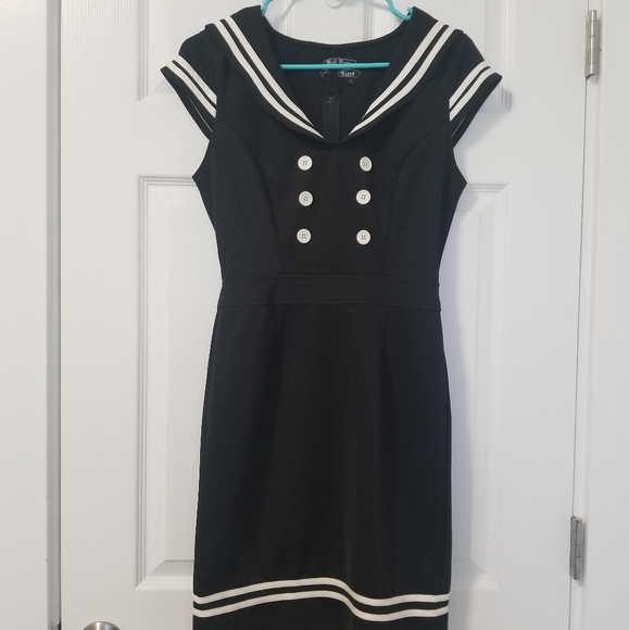 Hell Bunny Dresses & Skirts - Hell Bunny Vixen Sailor-style Dress